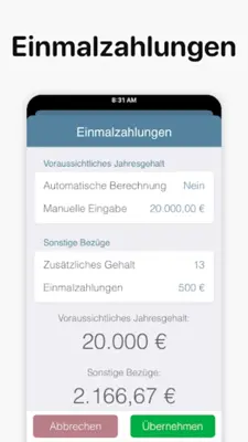 Bruno Gehaltsrechner android App screenshot 0