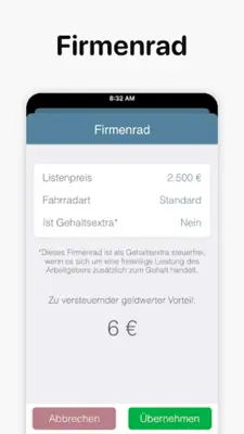 Bruno Gehaltsrechner android App screenshot 1