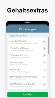 Bruno Gehaltsrechner android App screenshot 3