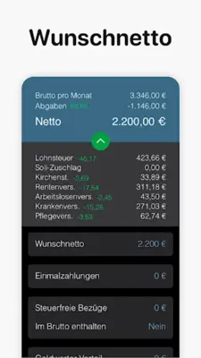 Bruno Gehaltsrechner android App screenshot 4