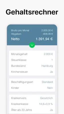 Bruno Gehaltsrechner android App screenshot 5